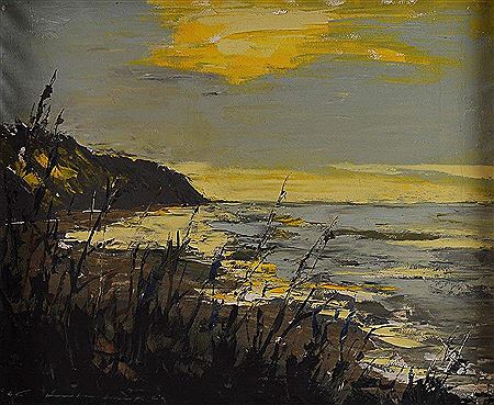Steilküste Hiddensee by Gunter Fink - Auction record, sale price, and art valuation. Compare with similar artists and explore comparable artworks.