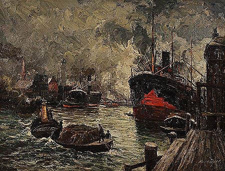 Hamburger Hafen by Maxim Kohler - Auction record, sale price, and art valuation. Compare with similar artists and explore comparable artworks.