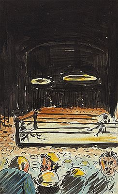 A BOXING RING by Robert Gregory - Auction record, sale price, and art valuation. Compare with similar artists and explore comparable artworks.