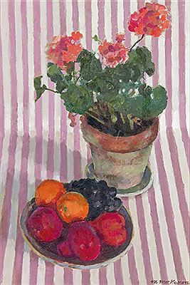 The stripey pink cloth