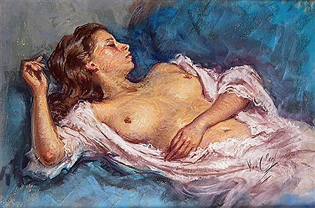 Sleeping woman
