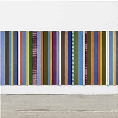 Sample artwork by Alexander Girard (1907 - 1995), known for fabric design, textile art, architect - View similar artists and auction records