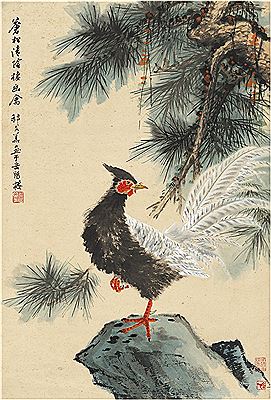 Sample artwork by Wenhua Yu (1921 - 2014), known for painting - View similar artists and auction records