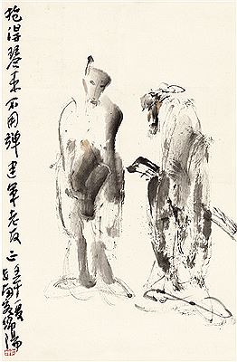 GRABBING THE QIN WHILE NOT PLAYING ON IT