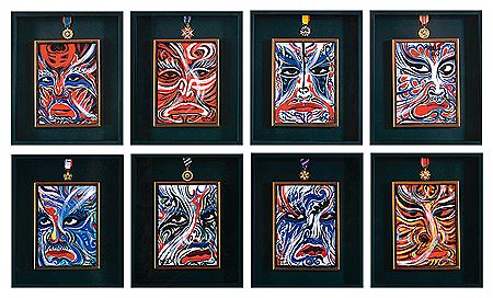 Icons and Images of Taiwan-Eight Generals I (8)