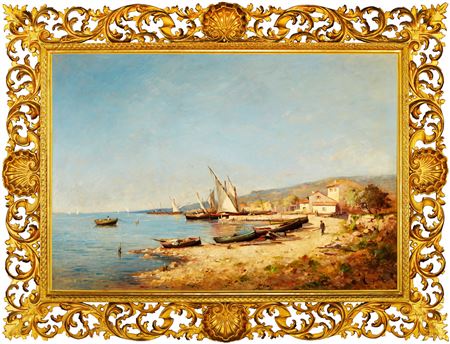 Sample artwork by Frederic Marius Maniquet (1833 - 1896), known for painting - View similar artists and auction records