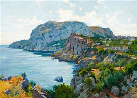 Sample artwork by Jacques Odier (1853 - 1930), known for landscape painting - View similar artists and auction records