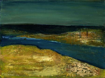 Sample artwork by Walter J Moeschlin (1902 - 1961), known for painting - View similar artists and auction records