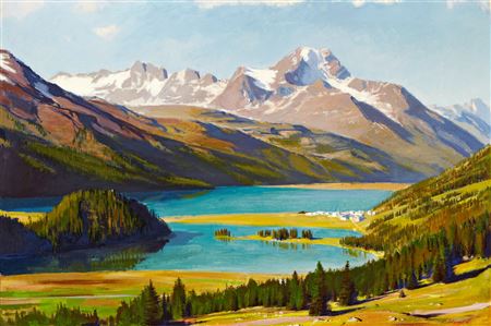 Silsersee by Paul Wyss - Auction record, sale price, and art valuation. Compare with similar artists and explore comparable artworks.