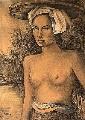 'Balinese woman'