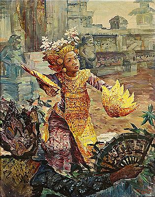 'Balinese dancers'