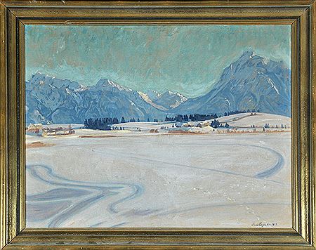 Winterlandschaft in den Voralpen