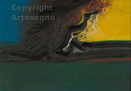 Landscape by Arrigo Poz - Auction record, sale price, and art valuation. Compare with similar artists and explore comparable artworks.