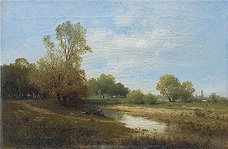 LANDSCAPE WITH RIVER