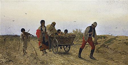 ON THE WAY, 1877 by Franciszek Streitt - Auction record, sale price, and art valuation. Compare with similar artists and explore comparable artworks.
