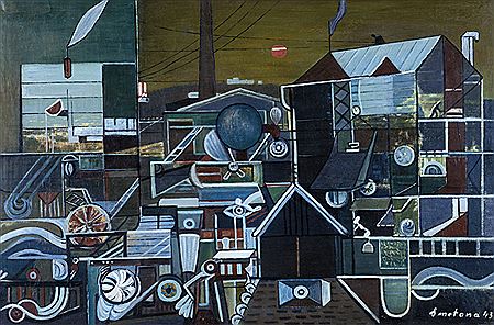 Dejvice, 1943 by Jan Smetana - Auction record, sale price, and art valuation. Compare with similar artists and explore comparable artworks.