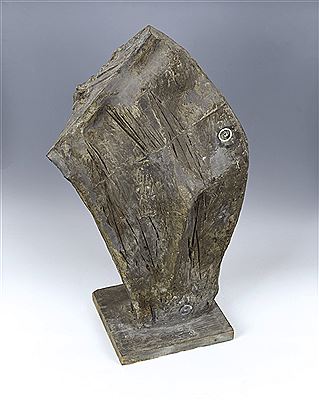 Bent figure