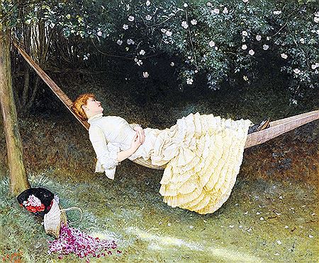 Sample artwork by Edward Killingworth Johnson (1825 - 1896), known for figure, genre painting - View similar artists and auction records