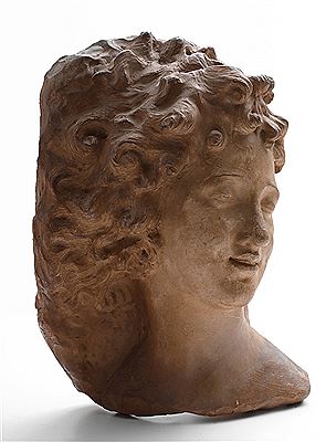 Head of woman