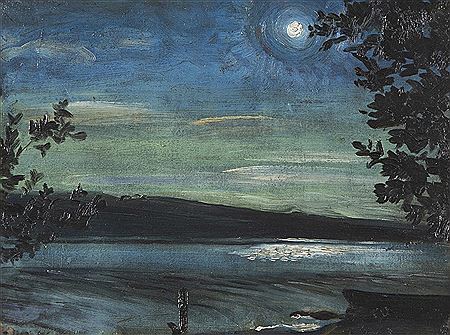 Nocturne Coastal Landscape