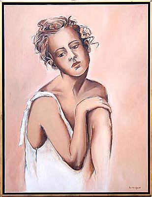 Portrait by Veronique Roque - Auction record, sale price, and art valuation. Compare with similar artists and explore comparable artworks.