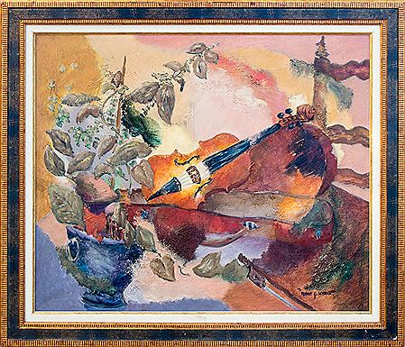 Violon en Touraine.
