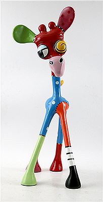 Dap, la girafe by Jacky Zegers - Auction record, sale price, and art valuation. Compare with similar artists and explore comparable artworks.