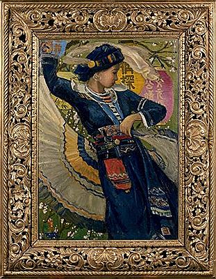 Sample artwork by Thu Nguyen (Born 1930), known for painting - View similar artists and auction records