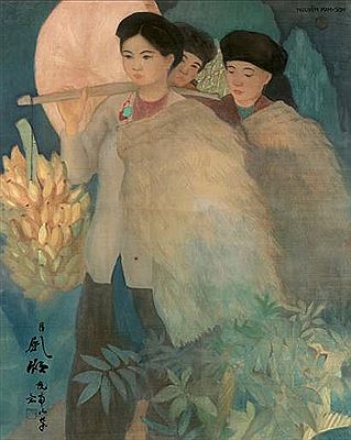 Paysannes du Tonkin by Nam Nguyen - Auction record, sale price, and art valuation. Compare with similar artists and explore comparable artworks.