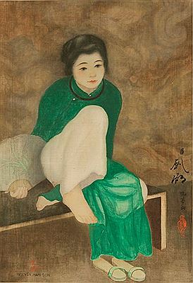 Sample artwork by Nam Nguyen (1890 - 1973), known for painting - View similar artists and auction records