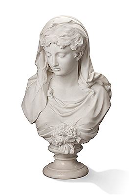 BUSTE DE FEMME DRAPÉE