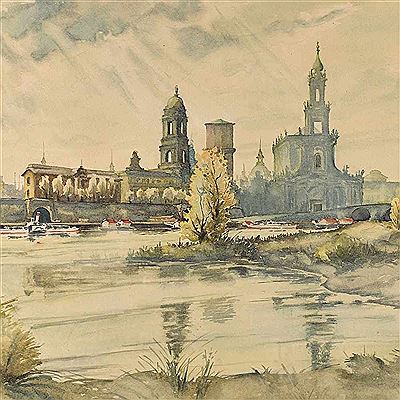 Blick über die Elbe auf Altdresden by Hans Rothe - Auction record, sale price, and art valuation. Compare with similar artists and explore comparable artworks.