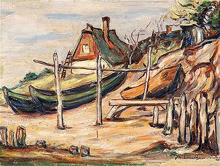 Boote am Strand