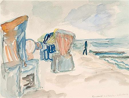 Figure by the Sea