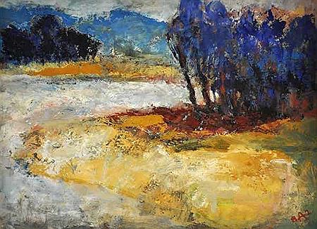 "Hegaulandschaft", mit Bäumen u. Flusslauf by Rudolf Auer - Auction record, sale price, and art valuation. Compare with similar artists and explore comparable artworks.