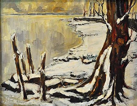 Sample artwork by Hans Niederhauser (Born 1930), known for painting - View similar artists and auction records