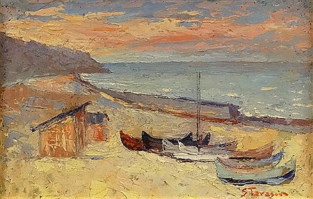 "Boats at the Seaside"