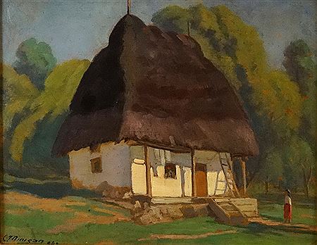 Peasant House by Cornel Minisan - Auction record, sale price, and art valuation. Compare with similar artists and explore comparable artworks.