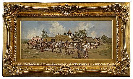 Sample artwork by Ludovic Basarab (1868 - 1933), known for painting - View similar artists and auction records