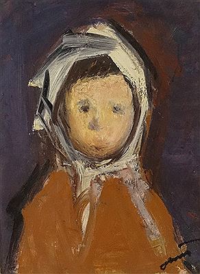 Sample artwork by Friedrich Ritter von Boor Bomches (1916 - 2010), known for portrait painting - View similar artists and auction records