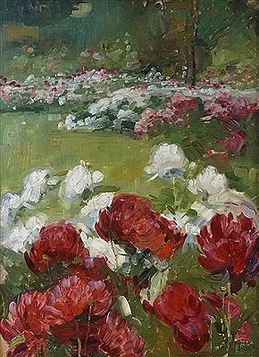 "Gradina cu bujori" by Paul Molda - Auction record, sale price, and art valuation. Compare with similar artists and explore comparable artworks.