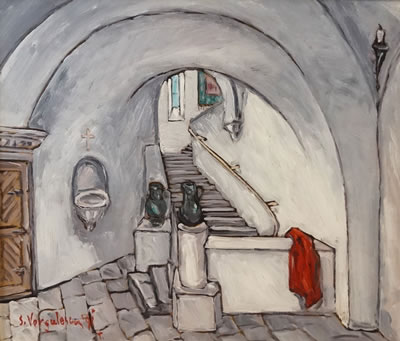 Interior in Bran Castle