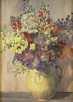 "Jug with Flowers"