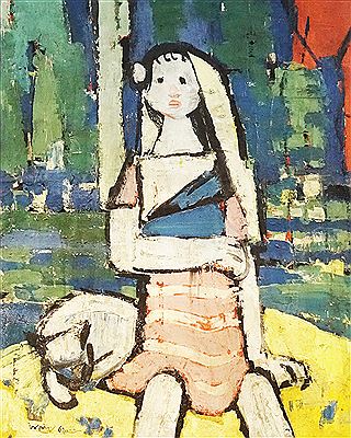 "Fetita cu pisica" by Eugene Ispir - Auction record, sale price, and art valuation. Compare with similar artists and explore comparable artworks.