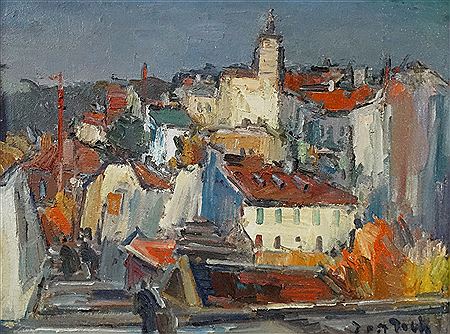 "Old district from Constanta"