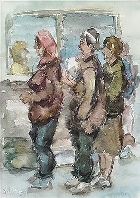 "At the Queue"