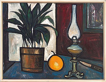 Still Life with a Lamp