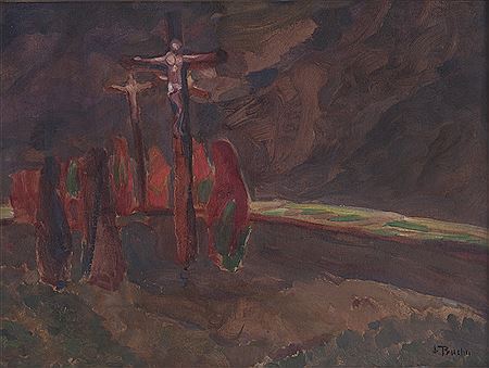 The Crucifixion by Jindrich Prucha - Auction record, sale price, and art valuation. Compare with similar artists and explore comparable artworks.