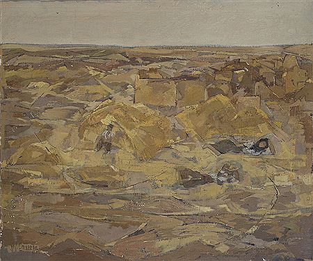 Descanso de la faena, años 50
