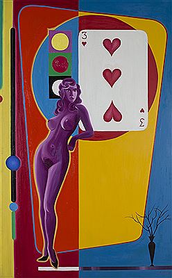 Tres de corazones (Serie Eros), 1990 by Dis Berlin - Auction record, sale price, and art valuation. Compare with similar artists and explore comparable artworks.